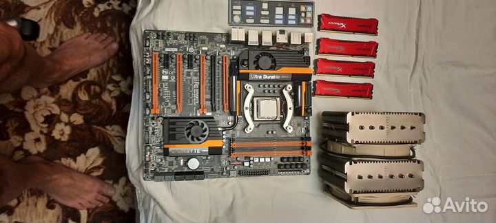 Материнская плата gigabyte + процессор I7-4770k