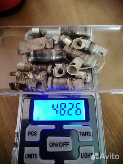 Лом технического серебра