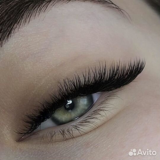 Наращивание ресниц, брови