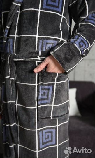 Халат мужской махровый размеры 48,52