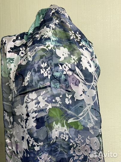 Итальянский шелковый шарф, 45*180 см