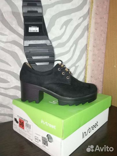 Ботинки туфли женские 36 размер новые