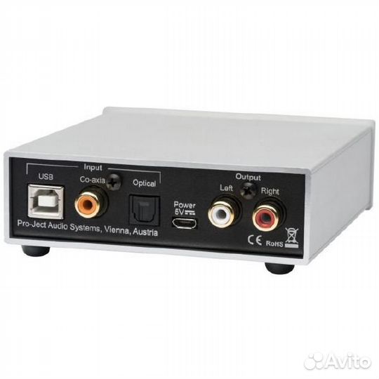 Внешний цап Pro-Ject DAC Box S2+ Silver