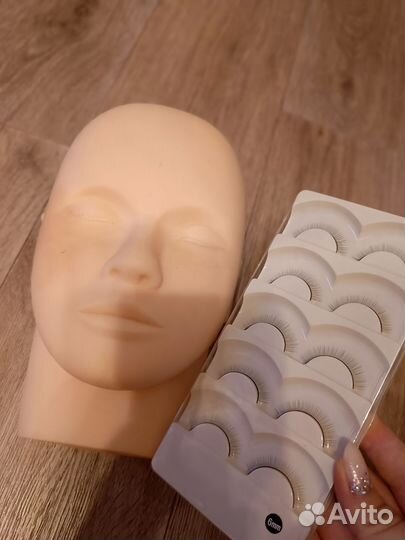 Манекен для наращивания ресниц