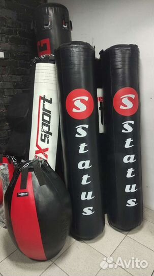 Боксерские мешки и груши для залов