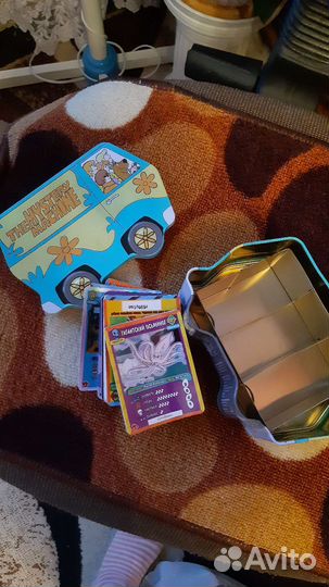 Скуби -Ду карточки и кейс