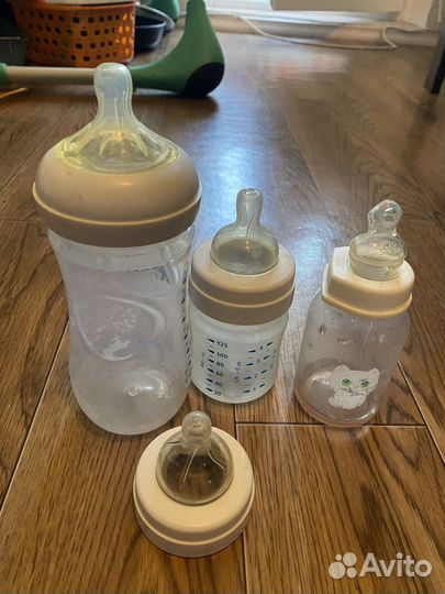 Бутылочки avent, поильники-непроливайки, соска