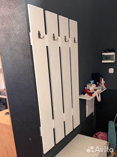 Вешалка с обувницей для прихожей