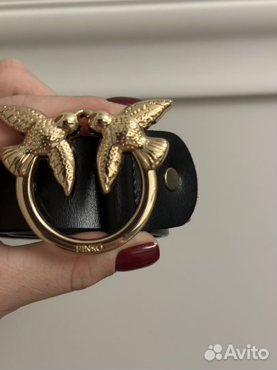 Ремень женский кожаный