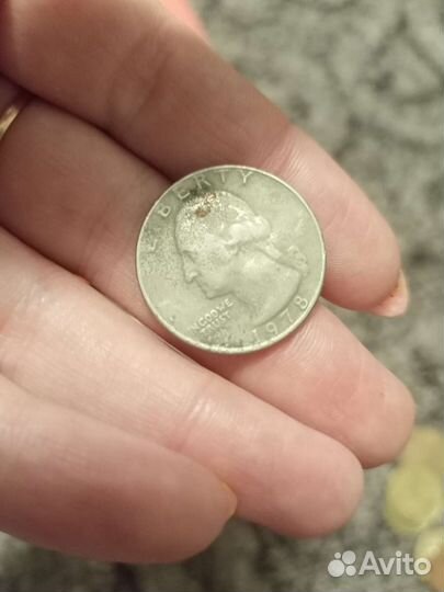 Монеты liberty quarter dollar