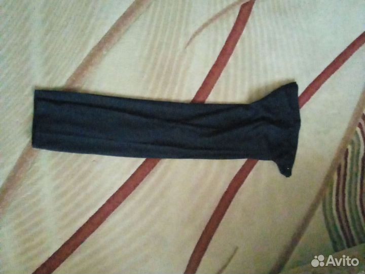 Брюки школьные синие