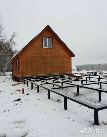 Подъем дома Подъем бани Перенос дома