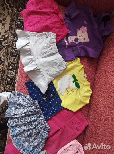 Пакет вещей для девочки