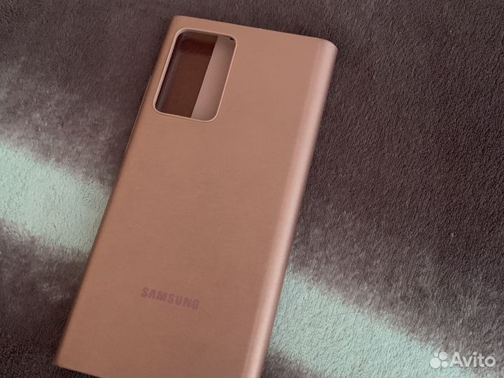 Чехол книжка Samsung Note 20 ultra Оригинал