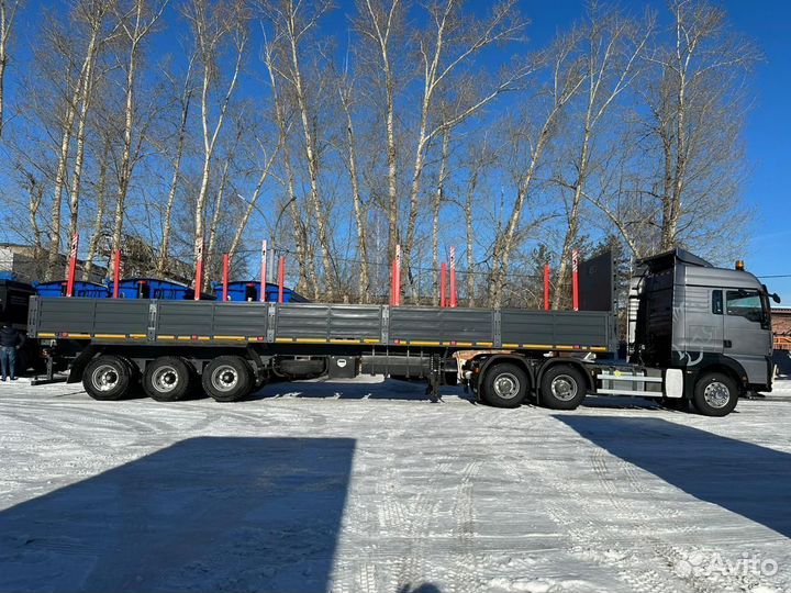 Полуприцеп лесовоз (сортиментовоз) СпецАвто-Восток (САВ) 99402С, 2023