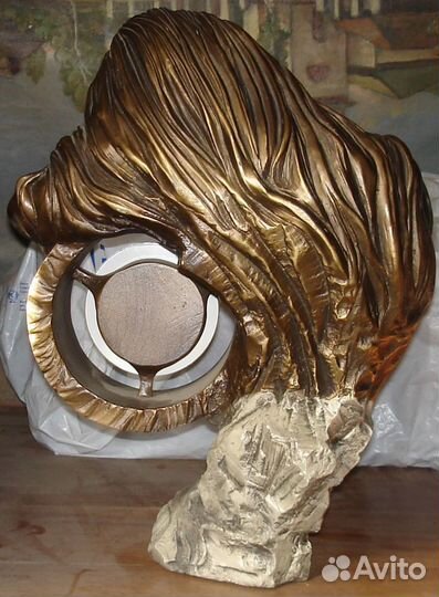 Статуя девушки часы Сладкий сон мастерская Ларина