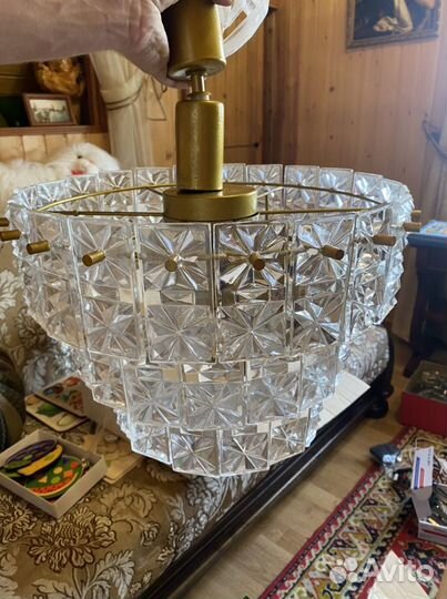Хрустальная люстра СССР