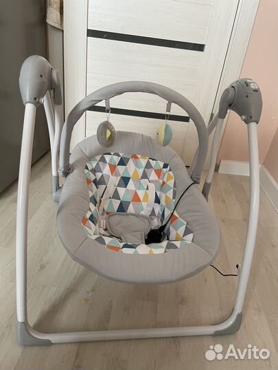 Детская электрическая качель