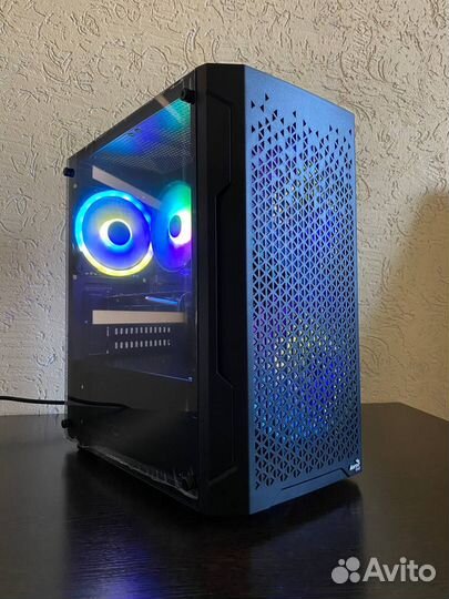 Игровой пк Intel 10105F/RX580/16Гб/500Гб NVMe