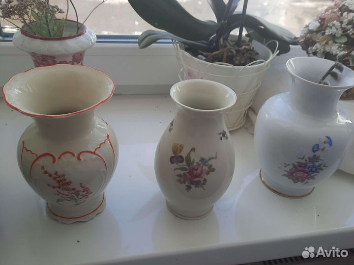 Фарфоровые вазы 20-го века