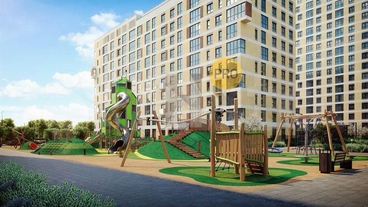 2-к. квартира, 53,9 м², 3/18 эт.