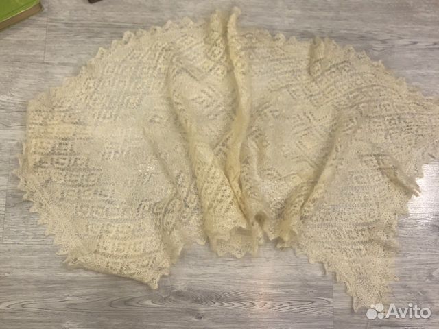 Оренбургская шаль 120х52