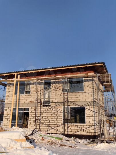 Дом 130 м² на участке 8 сот.