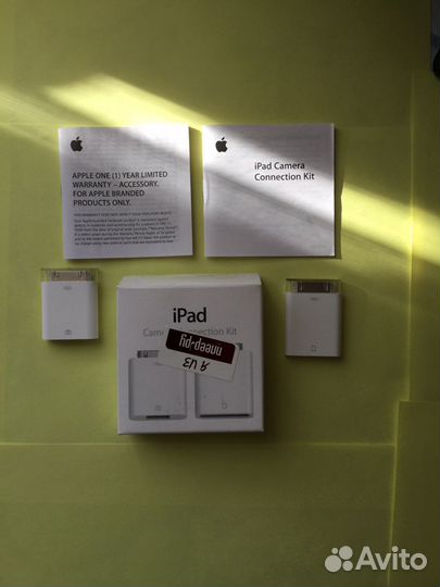 Адаптер-переходник apple iPad camera connection ki