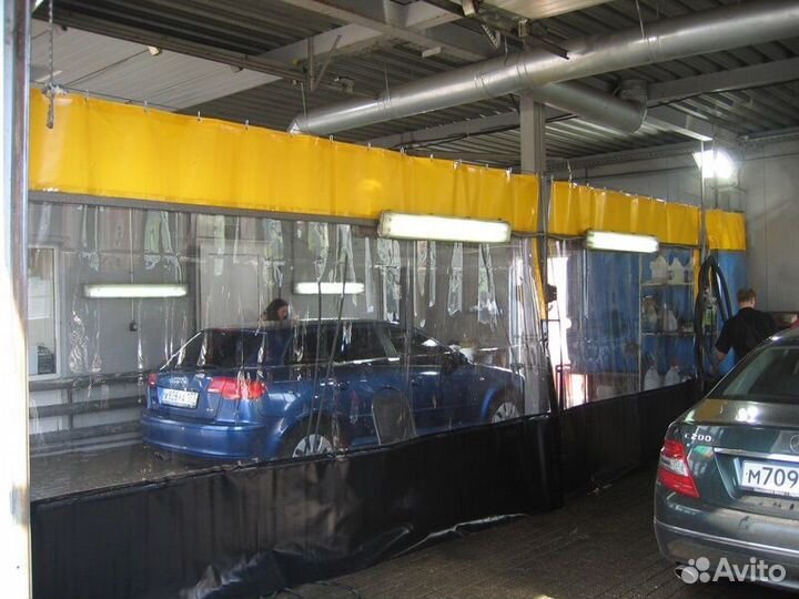 Шторы Занавес для Автомойки Автосервиса