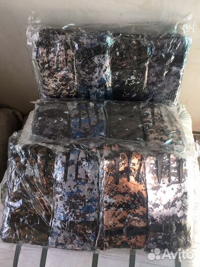 Перчатки тактические утепленные новые