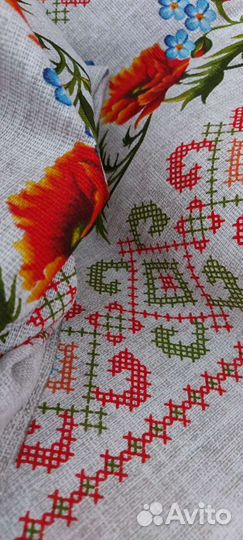 Скатерть льняная 