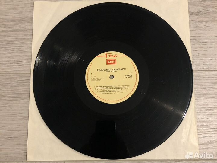 Lp Pink Floyd - A saucerful of secrets UK