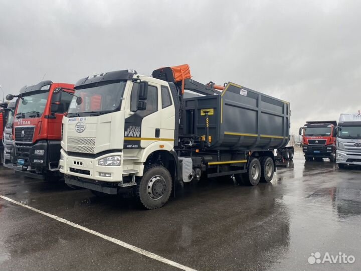 FAW J6 CA3250 с КМУ, 2024