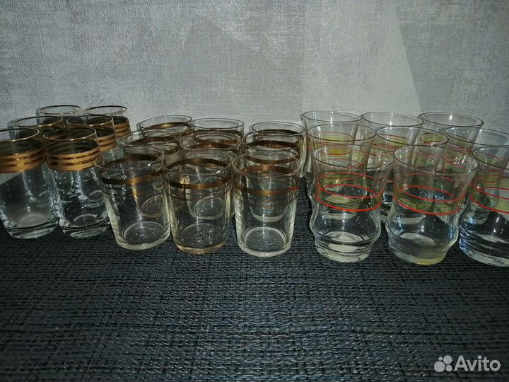 Рюмки, стопки, фужеры