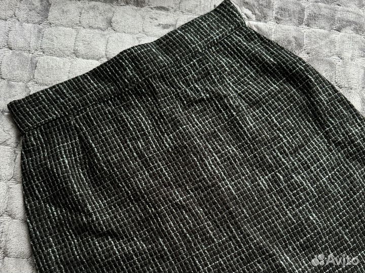 Твидовый костюм с юбкой