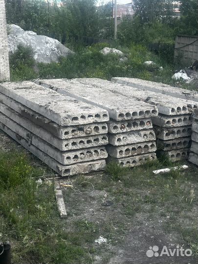 Плиты пустотки
