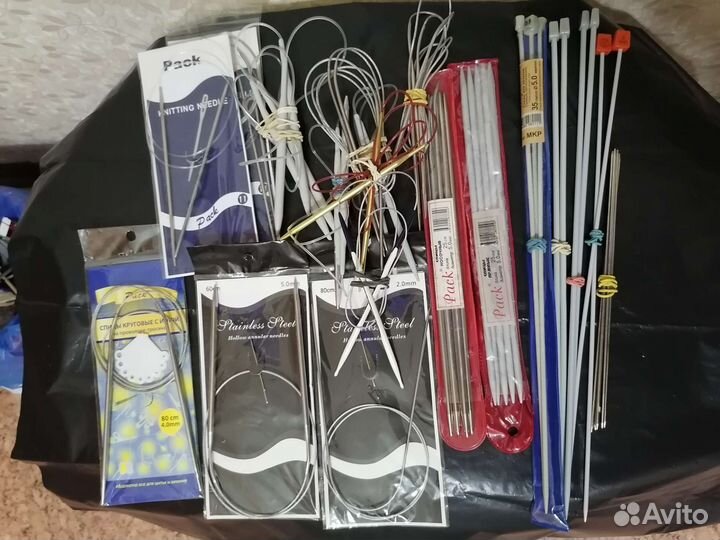 Спицы для вязания разные