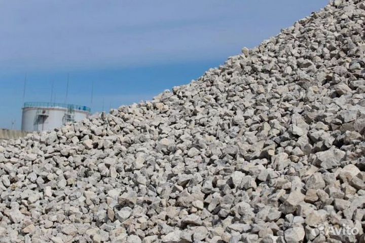 Щебень доломитный на подушку