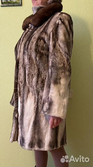 Шуба норковая стриженная