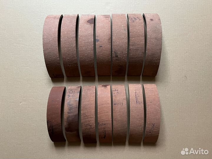 Накладки СССР на тормозные колодки Москвич