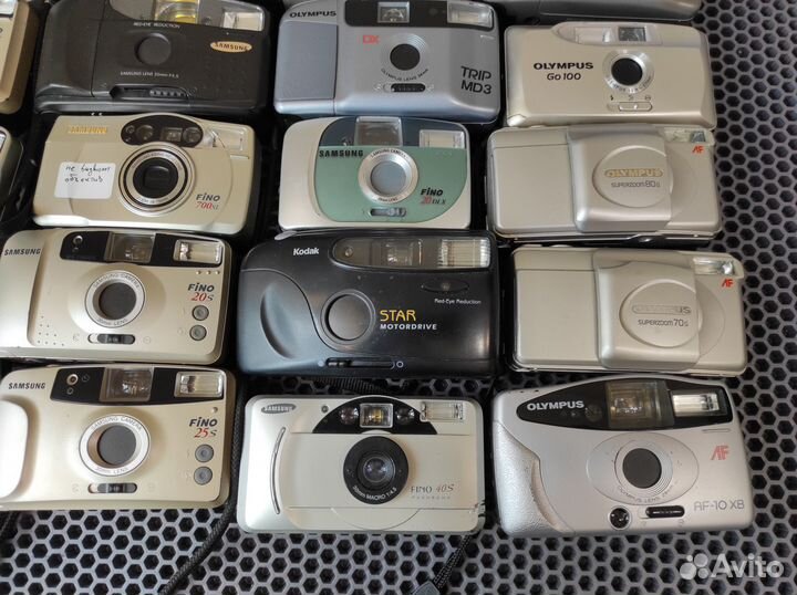 Пленочный фотоаппараты Samsung Olympus на запчасти