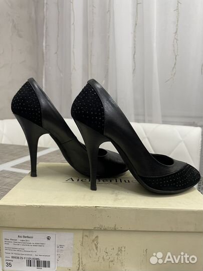 Туфли женские 35 размер черные