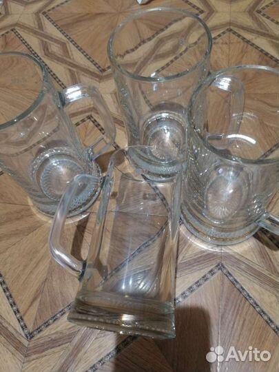 Кружки пивные 6шт