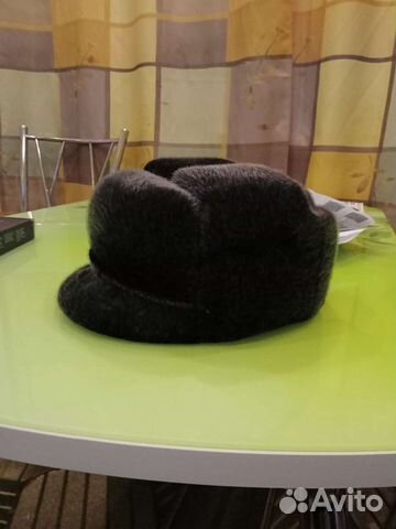 Меховая мужская кепка
