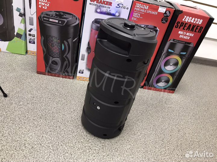 Блютуз колонка с микрофоном арт.412