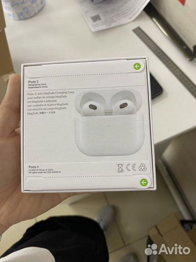 Беспроводные наушники apple airpods 3