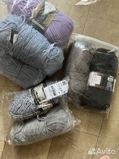 Пряжа Alize, большие остатки - около 362 гр