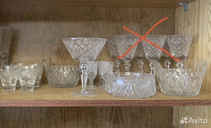 Набор хрусталя