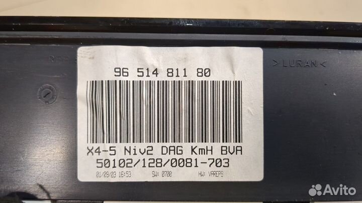 Щиток приборов Citroen C5, 2003