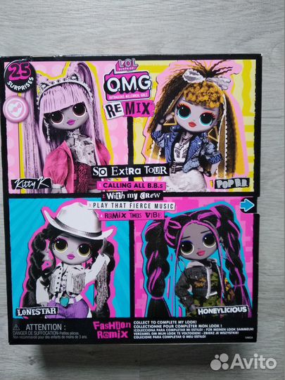 Кукла L.O.L. Surprise O.M.G. Remix Kitty K (ориг)